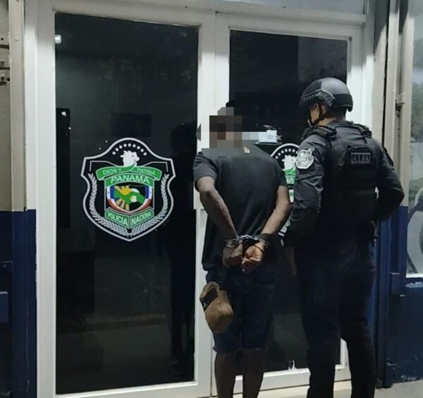 Homicide suspect detained in Colón province