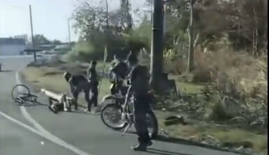 В Панаме сбили велосипедиста