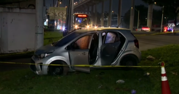 Погоня в Кристо-Рей: пятеро мужчин задержаны после аварии