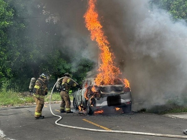 巴拿马报告七起车辆起火事件