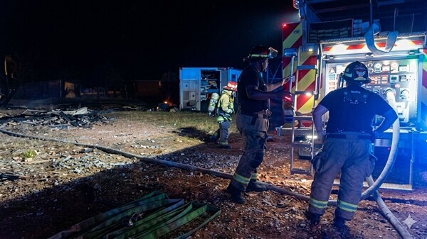 Fire at a Warehouse in Panama