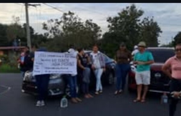 Penonomé residents protest over lack of quality water supply