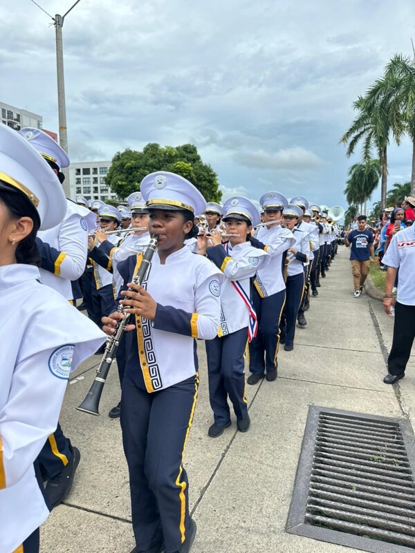 Howard Academy Celebrates Independence from Spain with Grand Parade