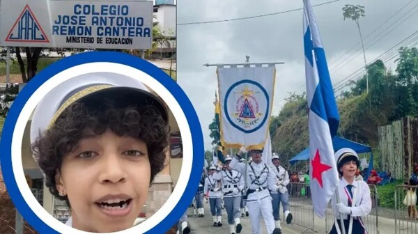 Rosanel Quiroga Proudly Carries the Flag and Receives a University Scholarship
