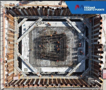 Fourth Bridge over the Canal Project in Panama Reaches 30% Completion