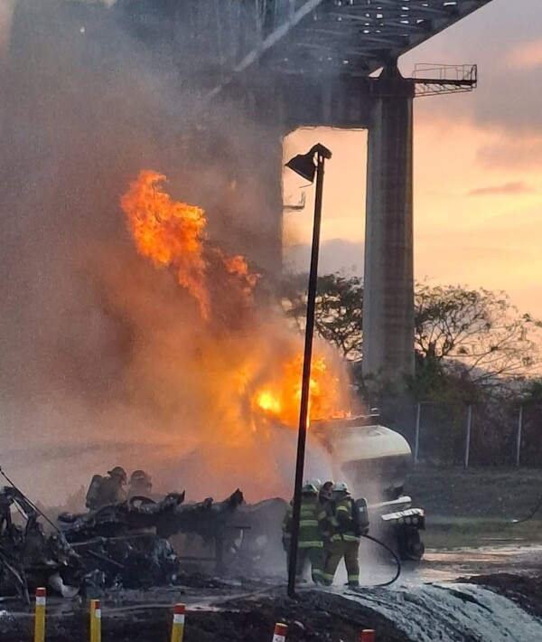 Accidente fatal con camión cisterna en Panamá